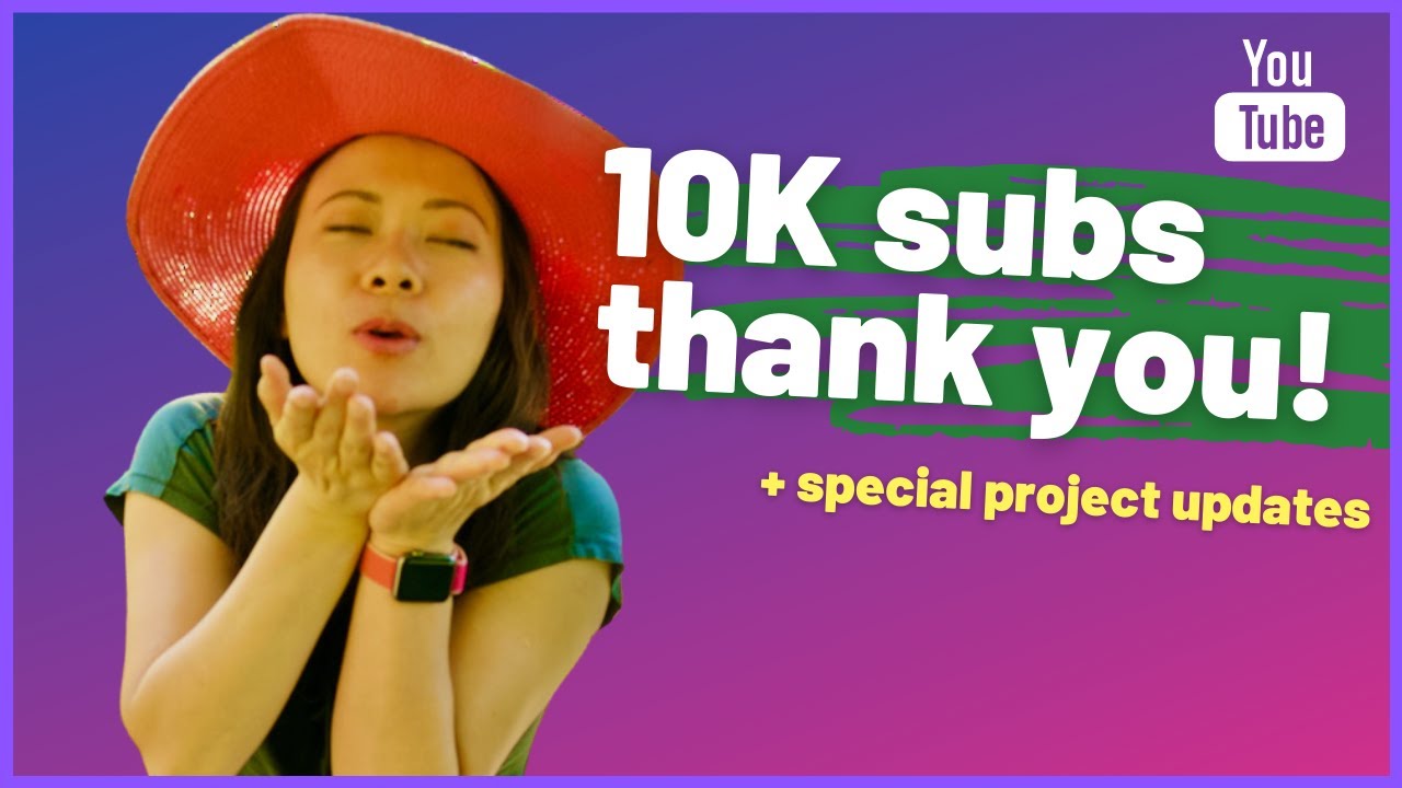 Thank You for 10k Subscribers!  Face Reveal & Discord Announcement 