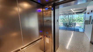 Otis Gen3 MRL Traction Elevator @ Home Court at the Obama Presidential Center, Chicago, IL