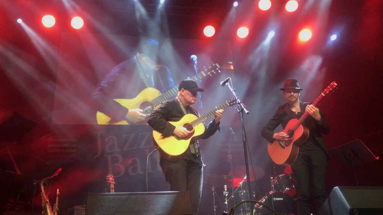 Ulf and Eric Wakenius in concert at Jazz Baltica.