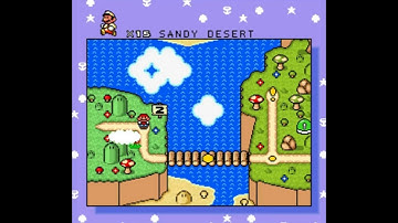 SMW Custom Music - An SMW Central Production - Mountain Map