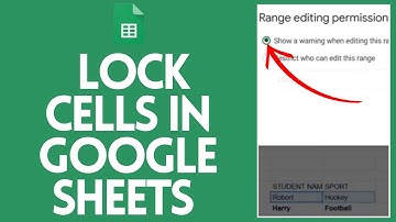 How to Lock Cells in Google Sheets 2024 (Quick & Easy!)