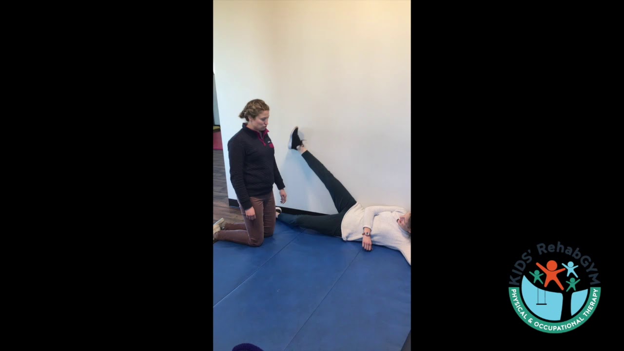 Sidelying Leg Lift physical education