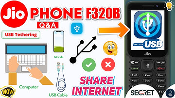 🔥How To Enable USB Tethering In Jio Phone | Share Jio Phone Internet to PC in Hindi🔥