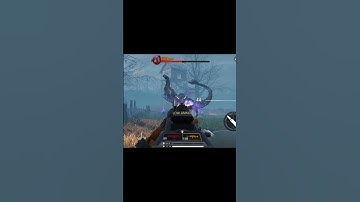 Insane Close Call vs Zombie Boss in COD Mobile! 😱💀 | #shorts #codmobile