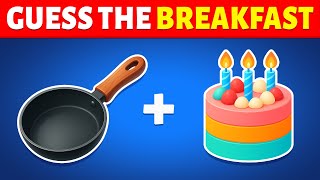 Devinez le plat grâce aux emojis ? 🥛 Quiz des emojis du petit-déjeuner | Lamby Quiz screenshot 5