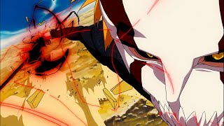 『BLEACH 千年血戦篇』 Ichigo execute Kageroza using Hollowfied Getsuga Tenshou