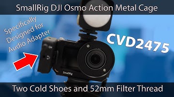 DJI Osmo Action Metal Cage for Mic Adapter - SmallRig CDV2475