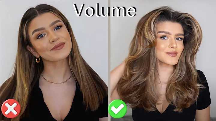 Obtenez une chevelure volumineuse avec la technique du sèche-cheveux rebondissant