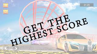 Crazy Car Driving Simulator Mega Ramp Car Stunts screenshot 1