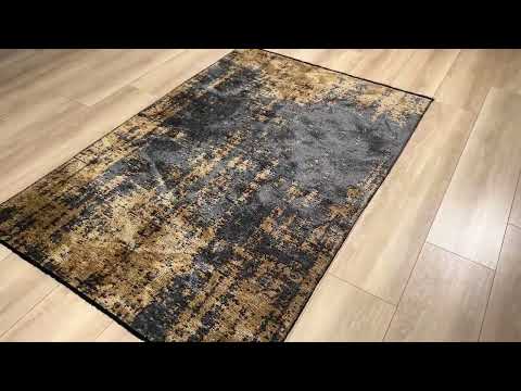 Tribal Abstract Design Machine Woven Rug — review video cover image
