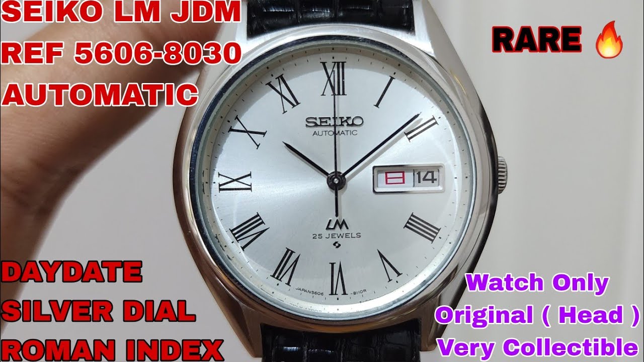 SEIKO LM Lord Matic5606-8030 25JEWELS Vintage Seiko LM Lord Matic 