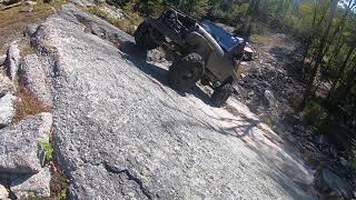 10-3-2020 Rausch Creek, Brandon on the hill climb on trail 5