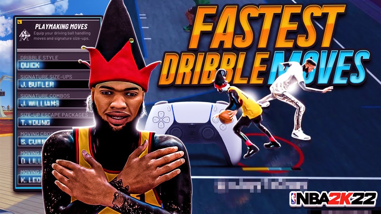 *NEW* BEST DRIBBLE MOVES in NBA 2K22 (SEASON 9) FASTEST DRIBBLE MOVES
