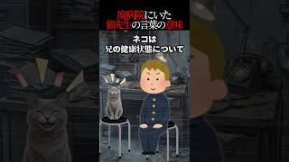 廃病院で猫に診察された「入院した方がいい」放置してたら…