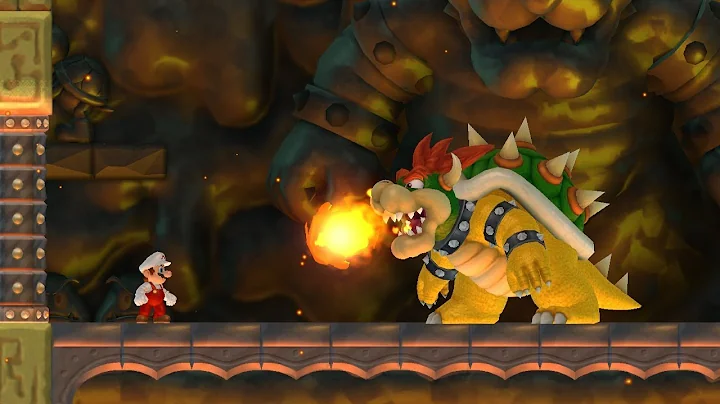 New Super Mario Bros Wii   World 8 100% Walkthrough All Coins & Secrets Exits