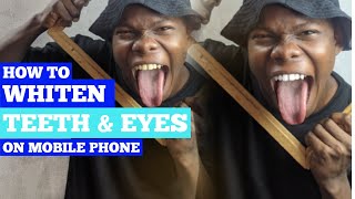 How to WHITEN eyes and teeth on phone | mobile editing screenshot 4