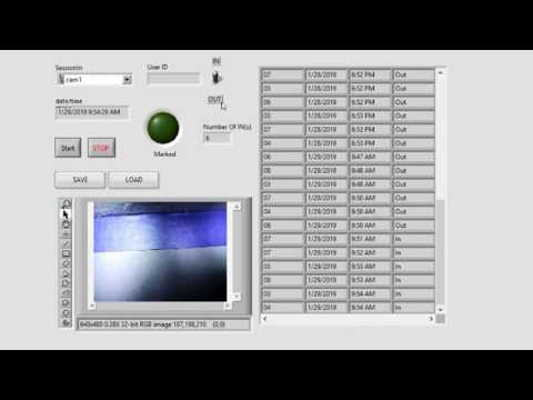 Check IN system using Labview