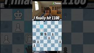 We finally hit 1100! #reels #chess #viral #twitch #chessgame