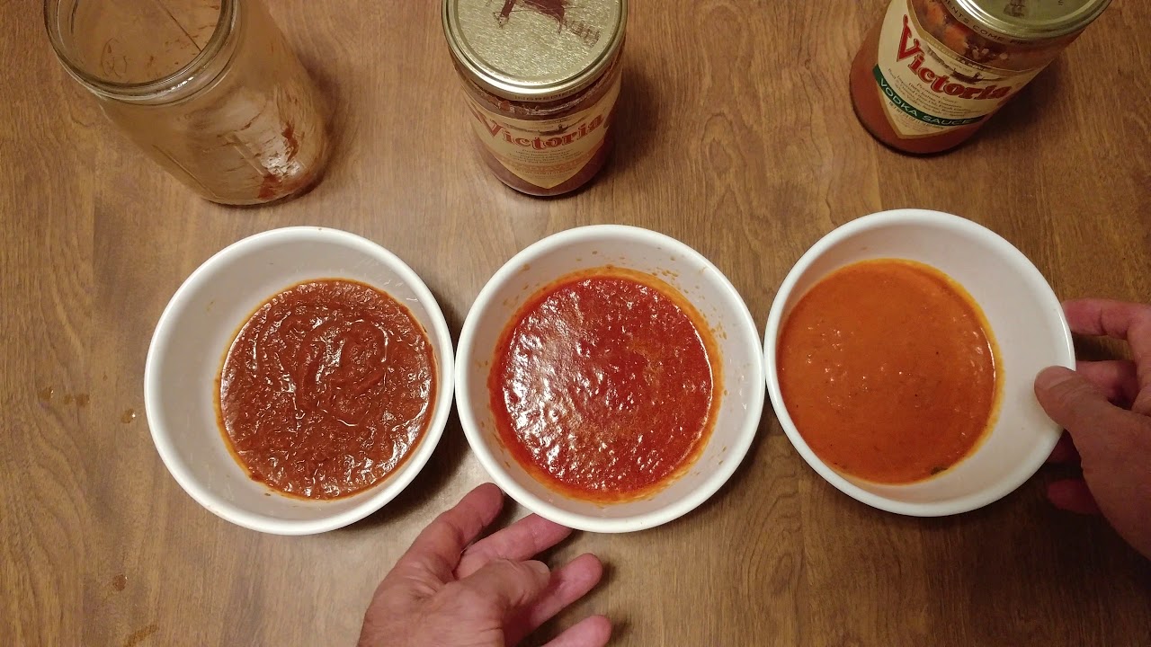 COMPARING MY SAN MARZANO SAUCE + VICTORIA FRADIAVOLO + VICTORIA VODKA