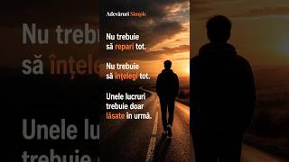Nu totul trebuie reparat #adevarurisimple