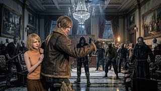 Leon Ashley Stuck in Zombies | Resident Evil 4 4K