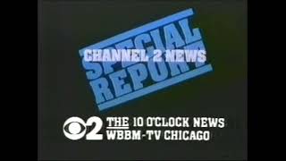 WBBM (CBS) Channel 2 News Special Report Bumper/Station ID 1980