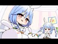 PekoMama taking over Pekora’s channel with mommy roleplaying【Hololive AnimatedClip/Eng sub】【Pekora】