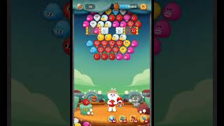 line bubble 2 level 1556 船長哆啦A夢