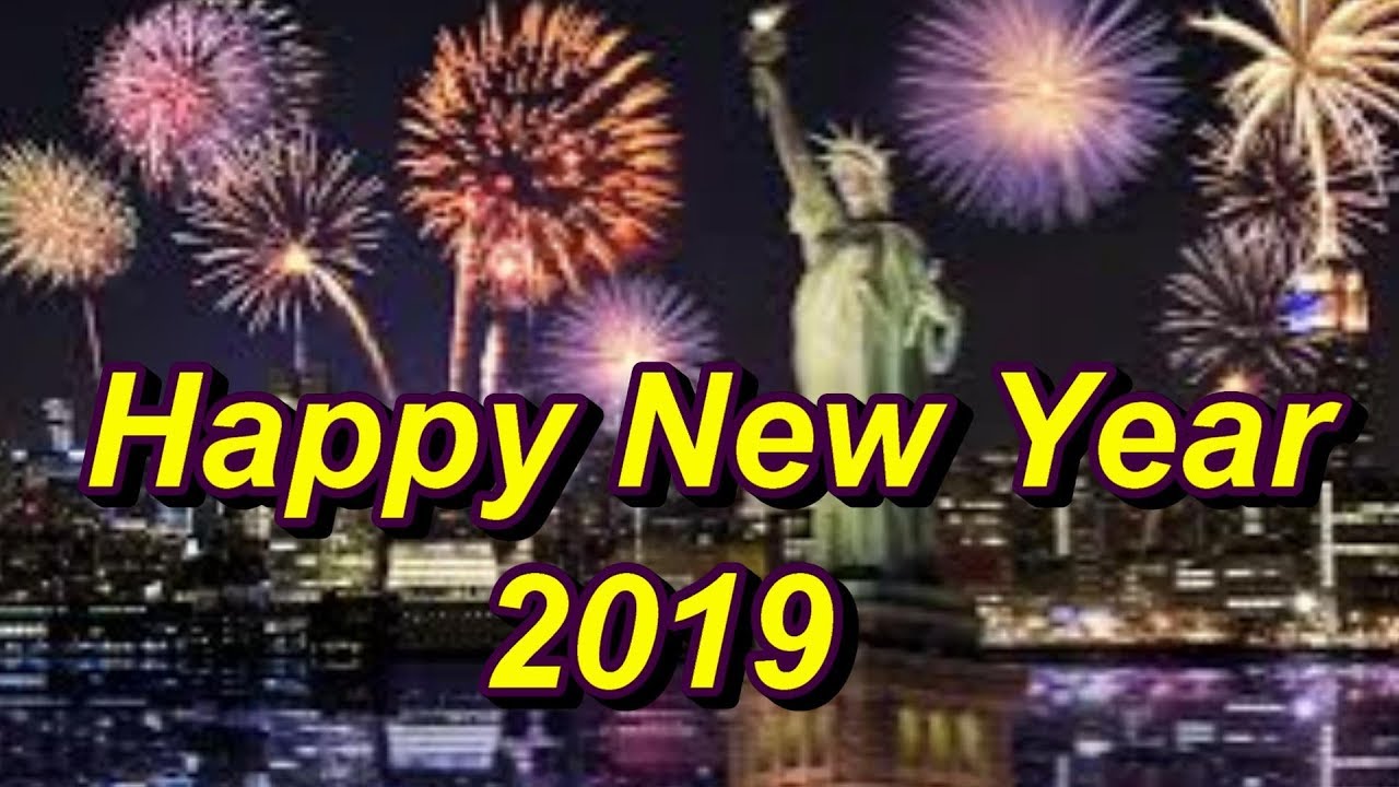 Happy New Year 2019 Newyork New Year S Eve Fireworks Youtube