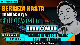 DJ TENTANG JEN || KARAOKE BERBEZA KASTA REMIX PALEMBANG