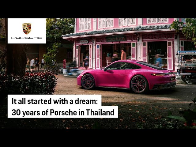 ⁣Dreaming in full colour: celebrating 30 years of Porsche in Thailand