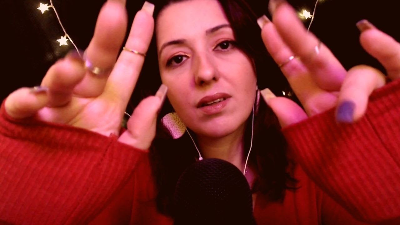 ASMR Türkçe/AĞIZ SESLERİ (Hassas-Yumuşak) + EL HAREKETLERİ/Yüzüne Dokunuyorum/Sensitive MOUTH SOUNDS