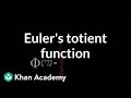 Euler's Totient Function Explained ๐ | Essential for Cryptography