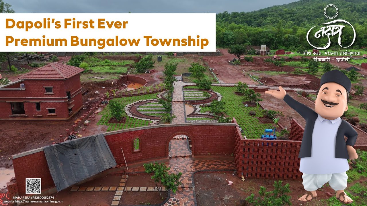 Escape to Majesty: Nakshatra's 58 Premium Bungalow Township in Dapoli | Traditional Architecture