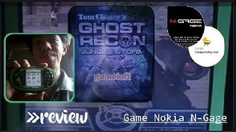 Main Game N-Gage GHOST RECON compatible with Emulator EKA2L1, Emulator Symbian Android