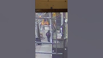 Bronx building collapse: Surveillance video shows moment corner of structure came crashing down