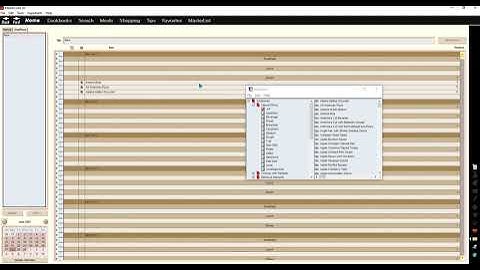 Meal Planning with MasterCook