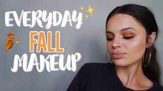 EVERYDAY FALL MAKEUP | Using Morphe 3502 Super Easy Look