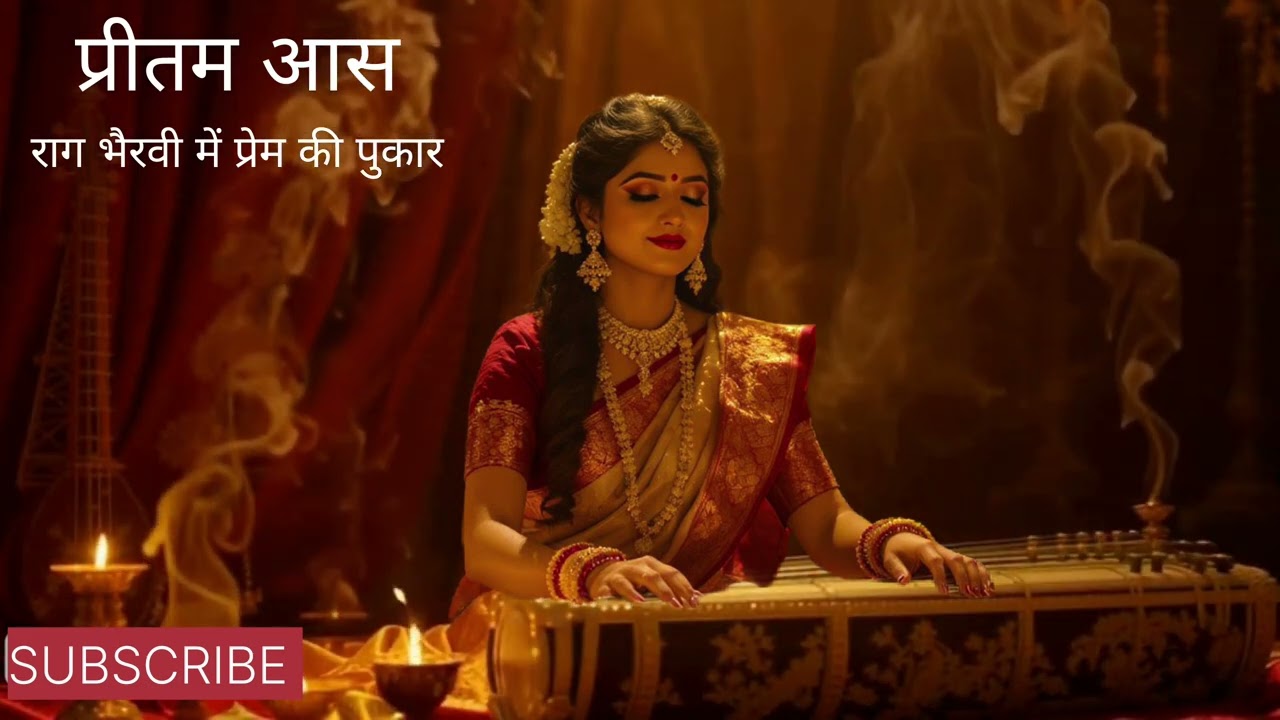 Pritam Aas (प्रीतम आस) | Raag Bhairavi | Soulful Indian Classical Love Song | Emotional Alaap