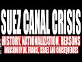 Suez Canal Crisis in Urdu/Hindi