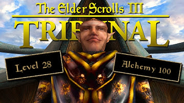 Becoming Overpowered in the Mournhold Region Lock! (Morrowind)