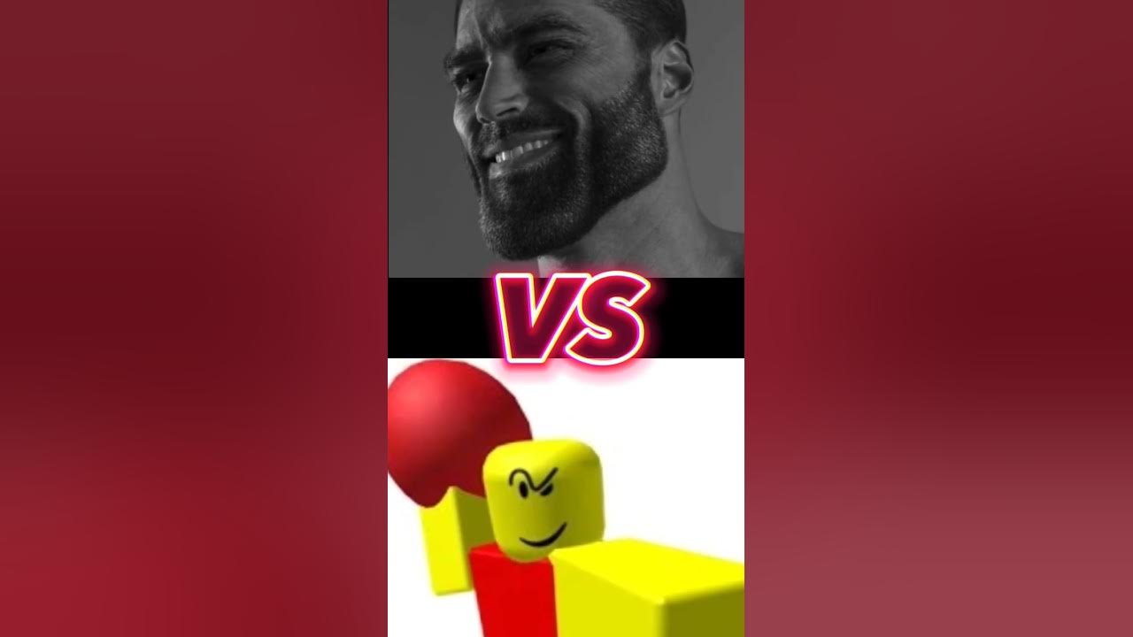 GIGACHAD VS BALLER #roblox #baller #gigachad #chad #versus #beats #