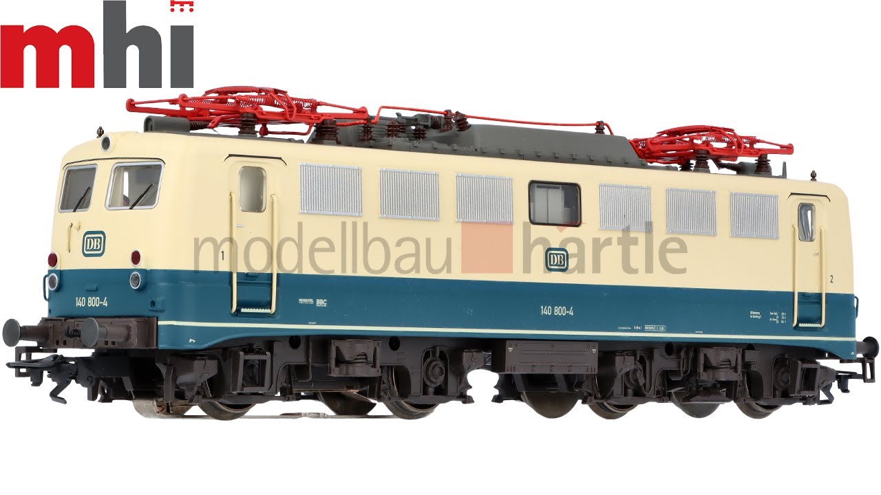 märklin 37407 / TRIX 22640 E-Lok BR 140 800-4 DB | MHI | mfx+ Sound ...