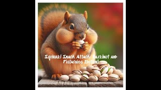 Squirrel Snack Attack: Hazelnuts and Pistachios Edition!