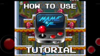 How to set up and Play!!! MAME 0.37B5 - MAME4ALL (ANDRIOD) screenshot 1