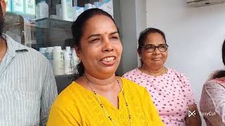 Siolim mla dilailah lobo alongwith siolim marna panchayat zp wishes Michal lobo on his birthday.