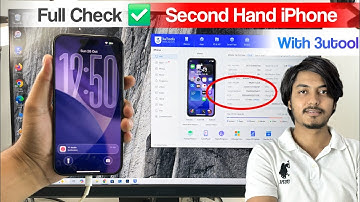 How To Check Second Hand iPhone With 3utools | How To Check Second Hand iPhone With Laptop |