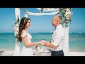 Свадьба в Доминикане с живыми цветами