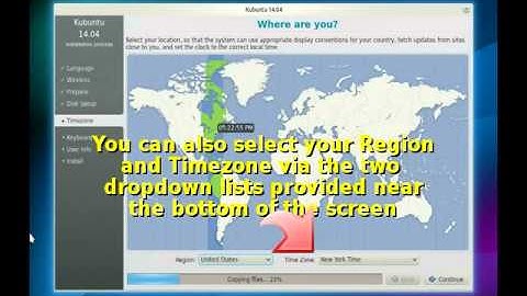 Basic Install Demo of Kubuntu Linux  -  Learn Ubuntu Org Inc.
