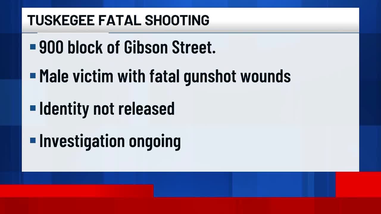 Saturday Tuskegee shooting leaves man dead - YouTube